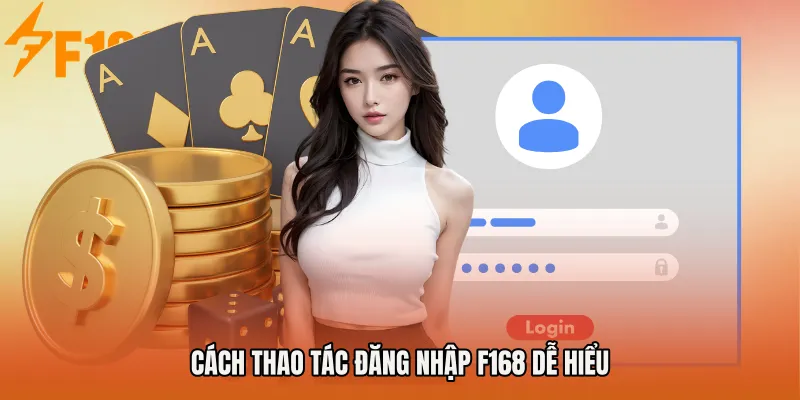 Cách thao tác Đăng nhập F168 dễ hiểu Cách thao tác Đăng nhập F168 dễ hiểu